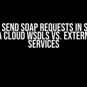 How to Send SOAP Requests in SAP CAP: S/4HANA Cloud WSDLs vs. External SOAP Services