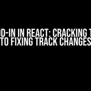 Word Add-In in React: Cracking the Code to Fixing Track Changes